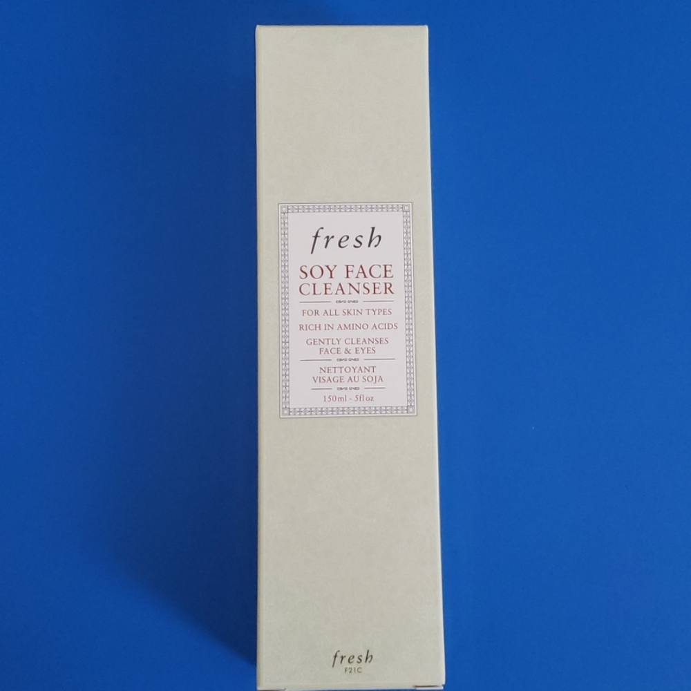 Soy face cleanser